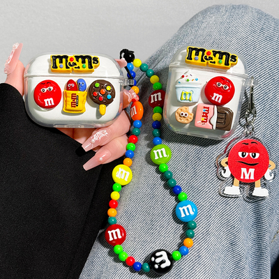 彩虹豆适用小米红米蓝牙耳机套