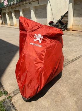 适用标致踏板摩托车罩速战SF4姜戈Django150城市之星QP200T车衣套