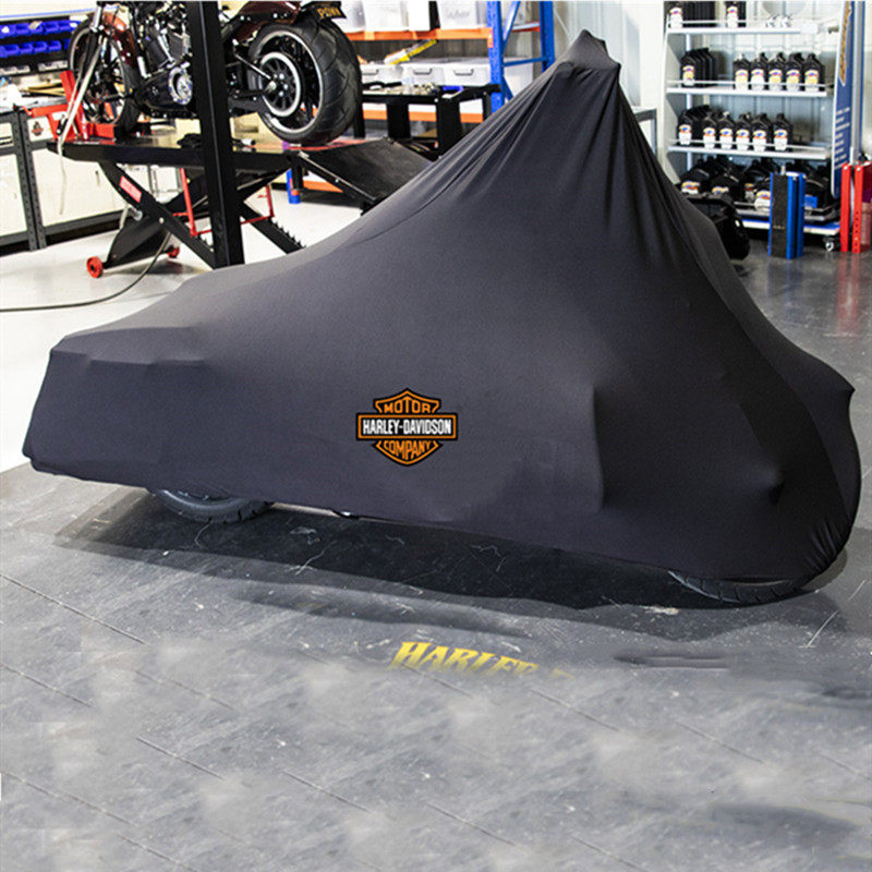 适用哈雷街道滑翔戴纳X48肥霸1200硬汉883突破750肥仔街霸车衣罩