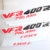 VT250 沙都400老款 CBR250 ZXR250 摩托车复古贴花 FZR250大林 25V