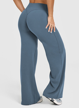 DakaFit Oner同款高腰软糯超显臀喇叭裤运动裤阔腿裤瑜伽直筒裤