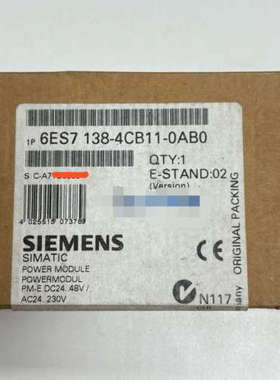 6ES7 138-4CB11-0AB0  ，质议价