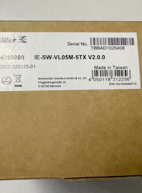 魏德米勒交换机1504280000 IE-SW-VL05M-议价