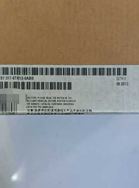 PLC6ES7 317-6TK13-0AB0#SIEM议价