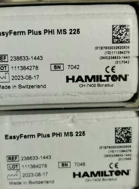 哈美顿PH电极EasyFerm Plus PHI MS 22议价