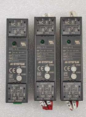 (议价)M-SYSTEM爱模 M5RS-1A-R 信号变换器温度变