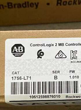 (议价)1756-L71  控制器  AB