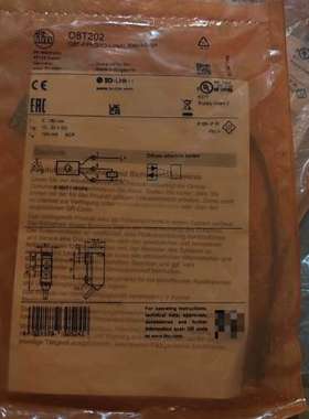 IFM易福门O8T202漫反射光电开关传感器08议价