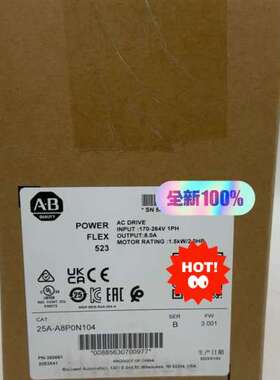 25A-A8P0N104罗克韦尔AB变频器有议价