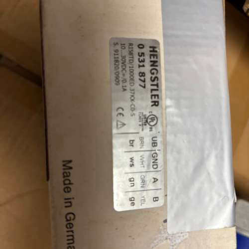 HENGSTLER亨士乐编码器0531877  RI58议价