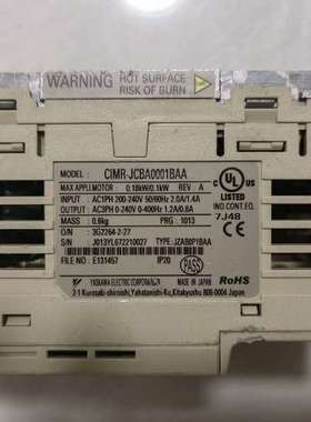 (议价)J1000 CIMR-JCBA0001BAA