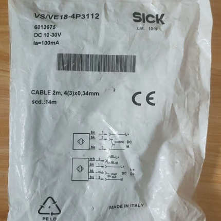 西克 VSVE18-4P3112 对射开关 ，货议价