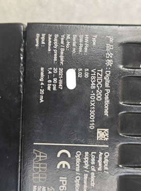 定位器V18348-101X1300110议价