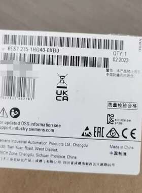 6es7215-1hg40-0xb0模块，议价