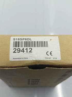 S18SP6DL 邦纳 光电开关 ，议价