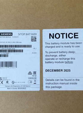 电池模块 6EP4133-0GA00-0AY0议价