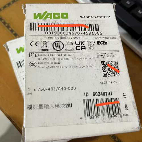 WAGO万可模块750-481040-0007个议议价