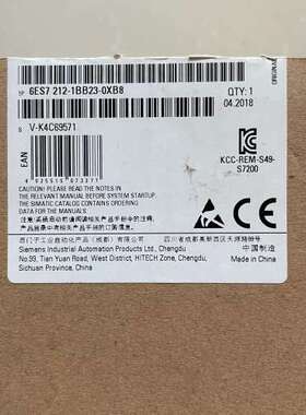 (议价)6ES7 212-1BB23-0XB0  CPU222