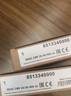 魏德米勒 WAS2 CMR 204060A AC 851议价