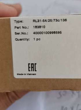 (议价)P+F倍加福RL31-542573C13618