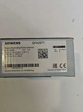 (议价)温湿度传感器QFA2071，下，