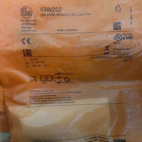 IIW202. IGW202.易福门接近开关，多多议价