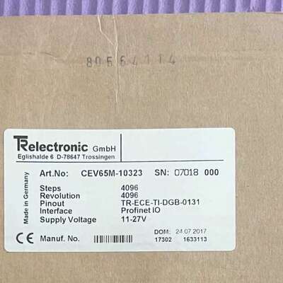 (议价) TR帝尔编码器CEV65M-10323