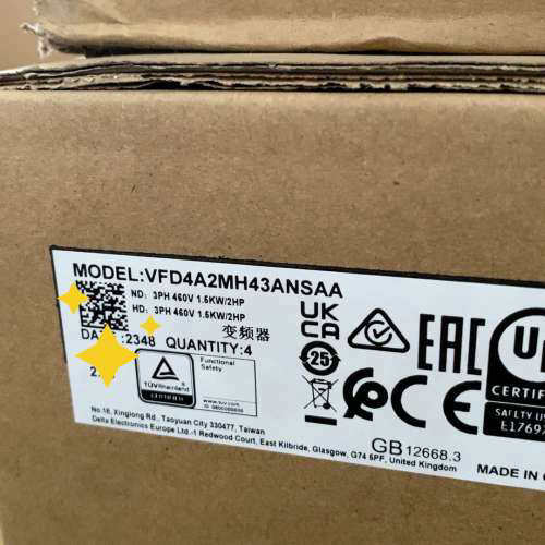 VFD4A2MH43ANSAA  台达变频器 议价