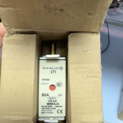 ETI 熔断器 JEAN MULLER 10A ，80A(议价)