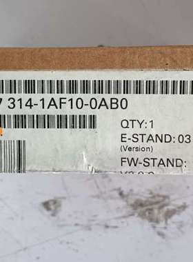 6ES7 314-1AF10-0AB0  模块议价