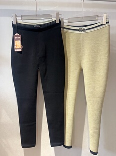 350g高腰弹力修身 女保暖打底裤 显瘦加肥 山茶花暖芯裤 2025秋冬新款