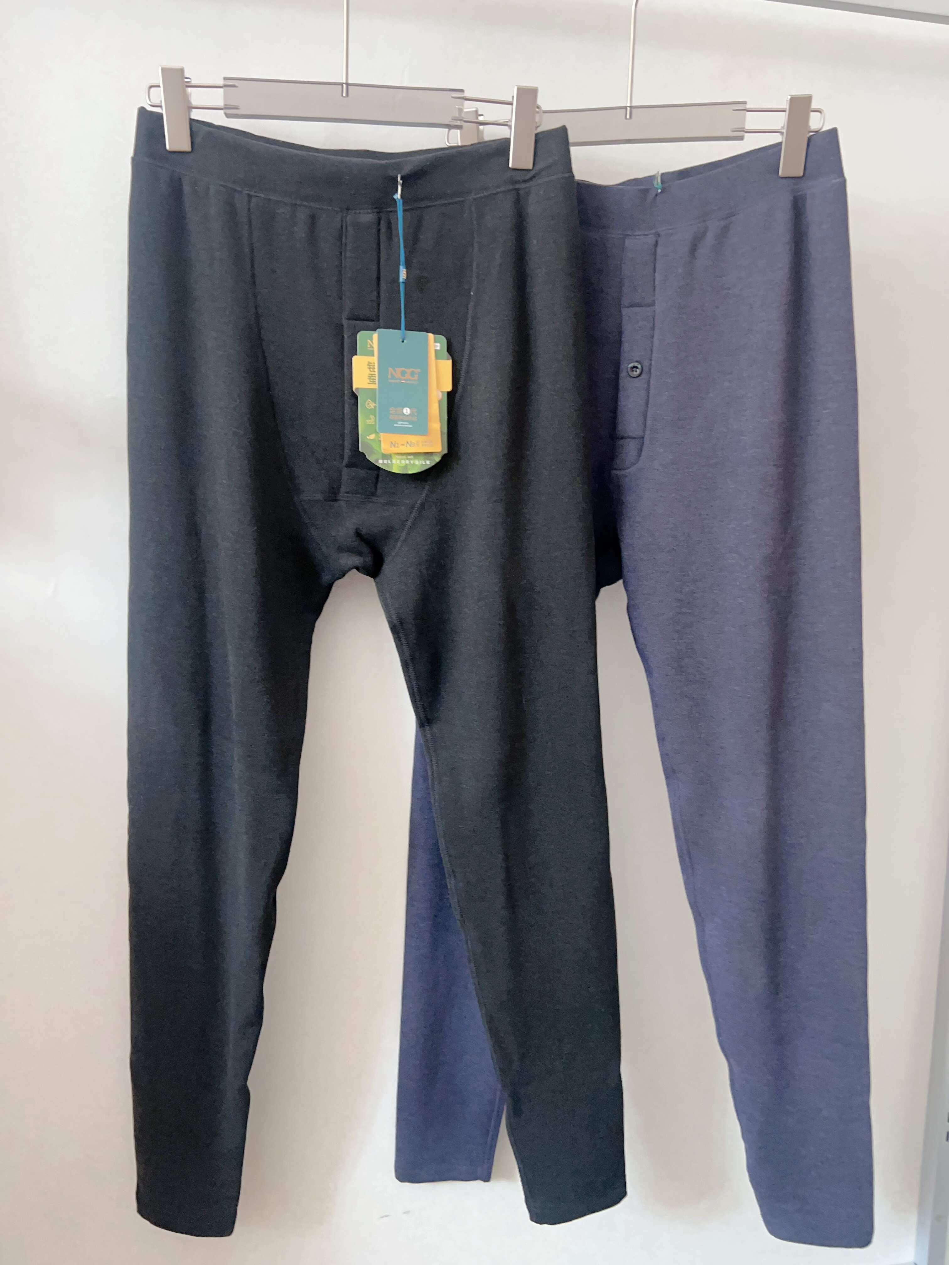 NGG2025秋冬新男士加厚铂金蚕丝保暖裤9937B弹力亲肤软糯舒适440g