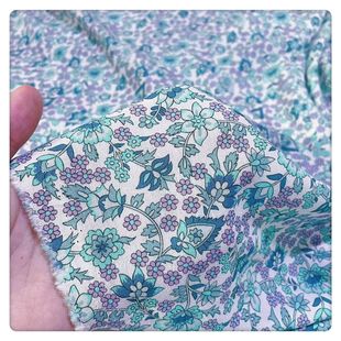 柔软垂顺透气 轻絮如风本白人棉双绉布料 连衣裙衬衣吊带裙面料