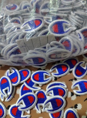 刺绣蓝色衣服贴片烫片1元10个 装饰修补贴片 满20元可混搭包邮