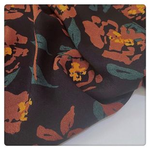 柔软透气垂感 星罗之恋植物纤维纯棉双绉连衣裙旗袍衬衫国风布料