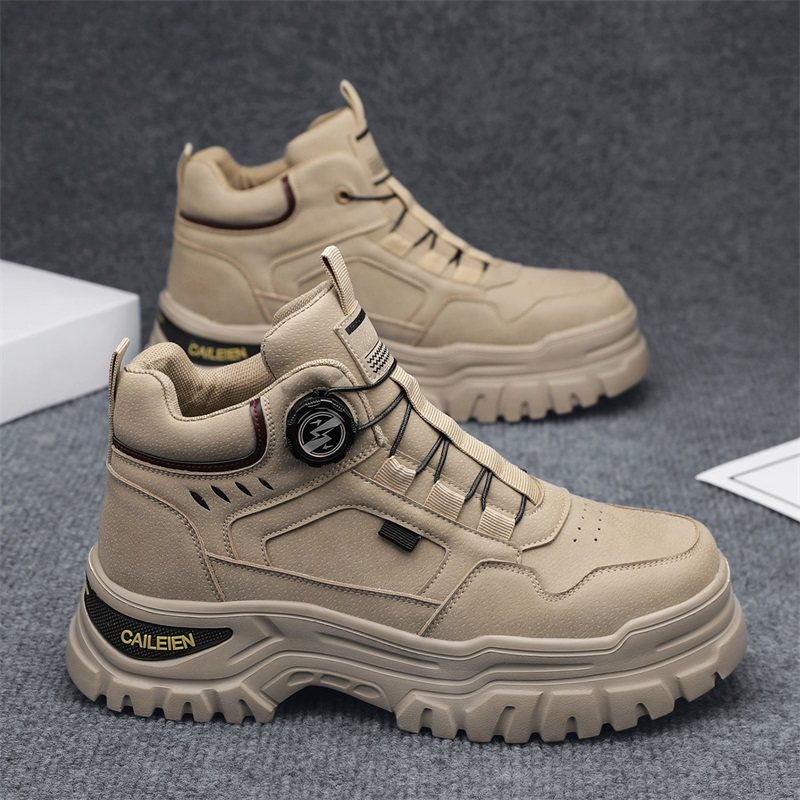男鞋冬季户外登山休闲运动防滑工装马丁皮靴工地干活耐磨劳保潮鞋,流行男鞋,单鞋,淘宝优惠券,粉丝福利购,淘宝优惠卷