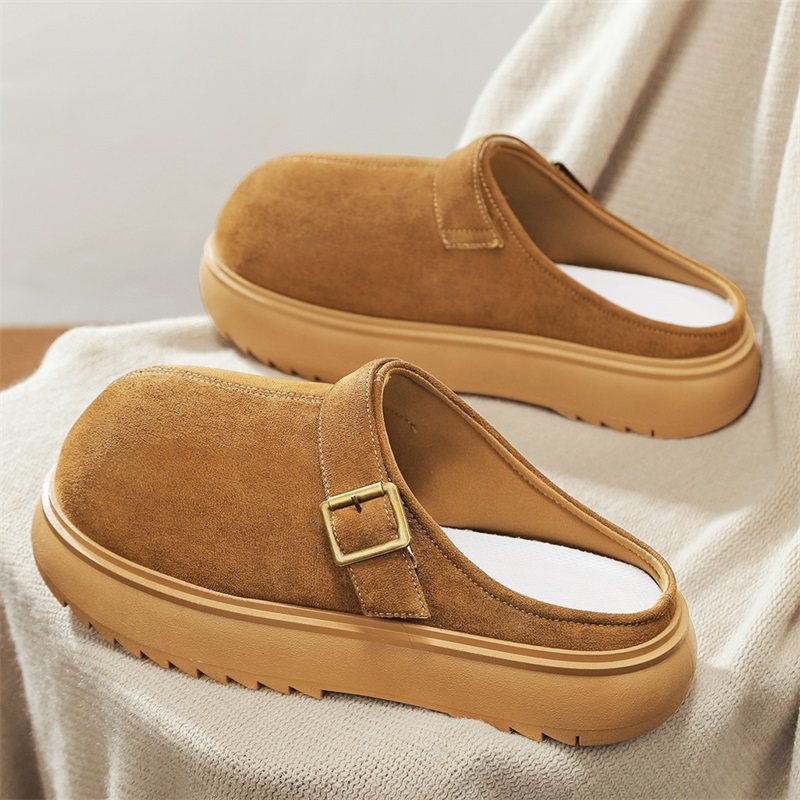 勃肯鞋男春季2026新款包头外穿凉拖开车软底一脚蹬懒人办公室凉鞋,流行男鞋,包头拖,淘宝优惠券,粉丝福利购,淘宝优惠卷