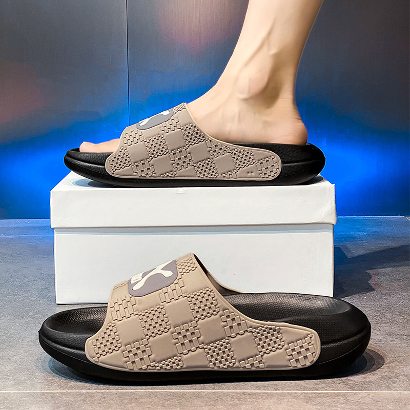 一字拖男款夏季2026新款居家防滑防水踩屎感拖鞋户外软底沙滩凉鞋,流行男鞋,一字拖,淘宝优惠券,粉丝福利购,淘宝优惠卷