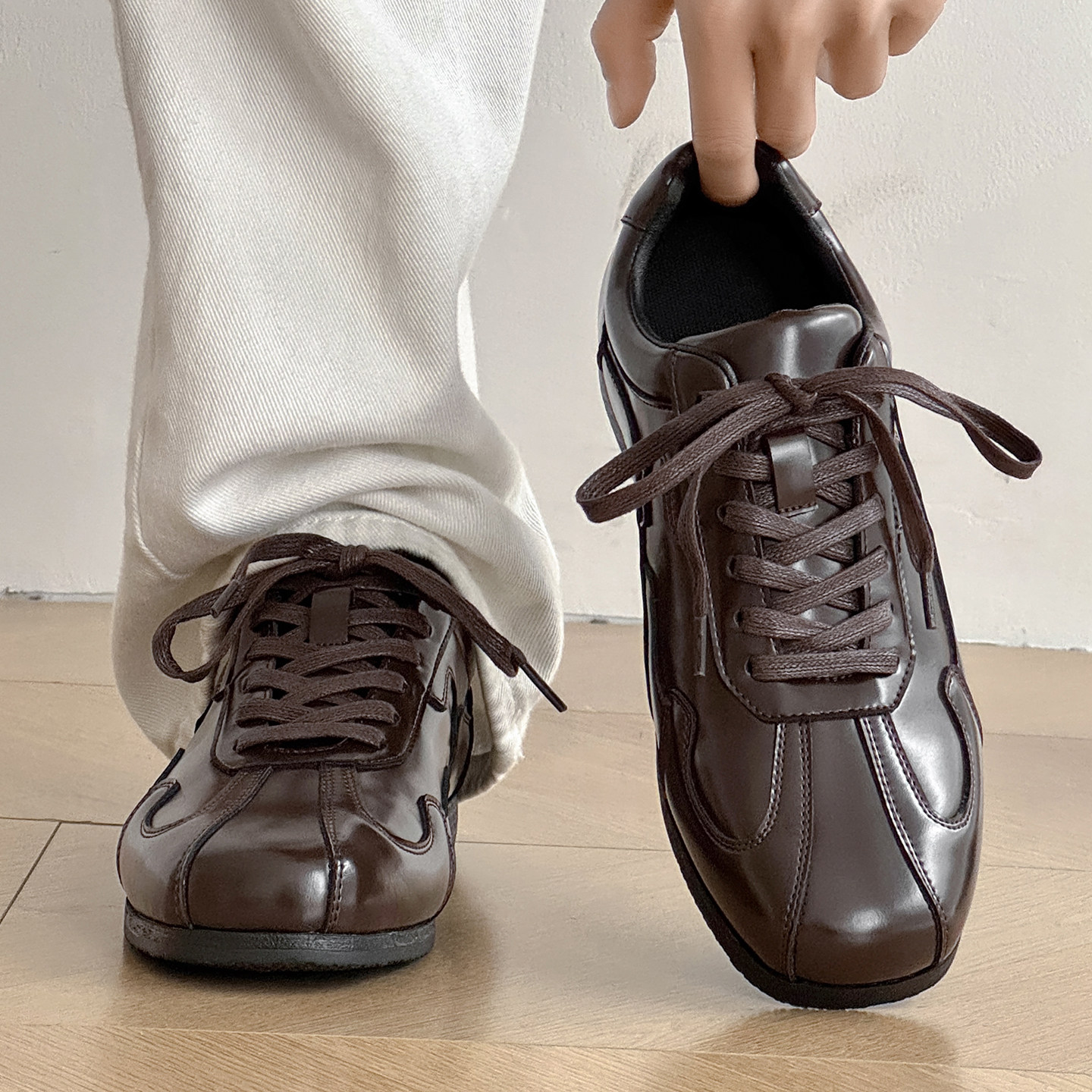 男鞋2026新款春季休闲运动防滑阿甘鞋青少年百搭软底轻便德训板鞋,流行男鞋,休闲皮鞋,淘宝优惠券,粉丝福利购,淘宝优惠卷