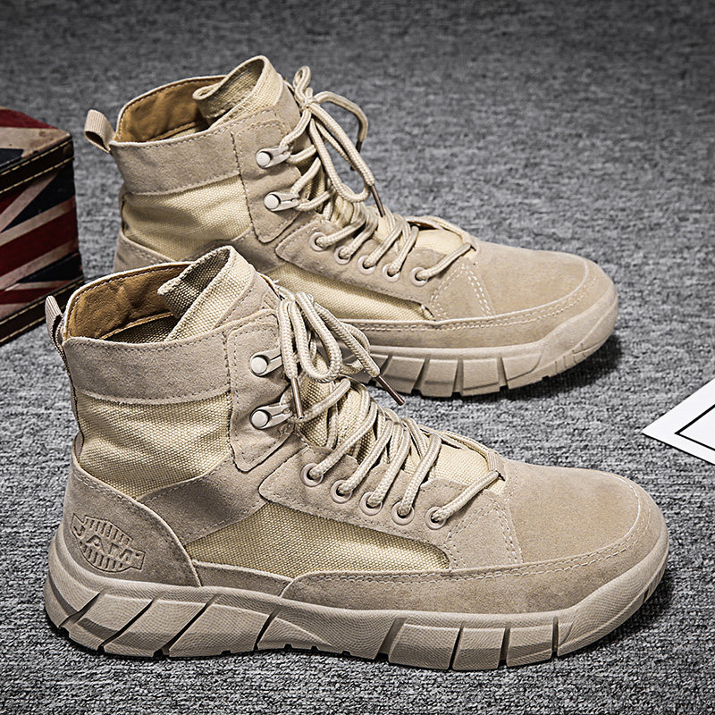 马丁男靴子冬季韩版潮流高帮英伦风男鞋百搭休闲工装增高中帮潮鞋|ruв категории Мужская обувь, сапоги - от Buy2taobao.com для оказания профессиональной услуги покупки агента Taobao