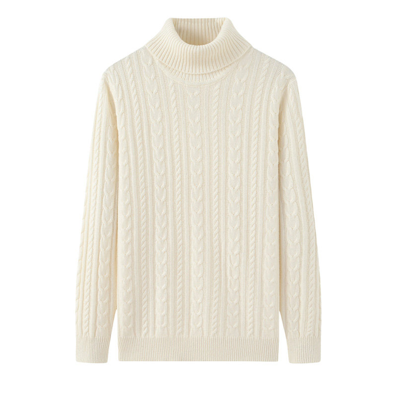 阿绒源纯山羊绒绞花高领男士套衫冬季青年休闲针织纯色长袖毛衣潮,男装,羊绒套衫,淘宝优惠券,粉丝福利购,淘宝优惠卷