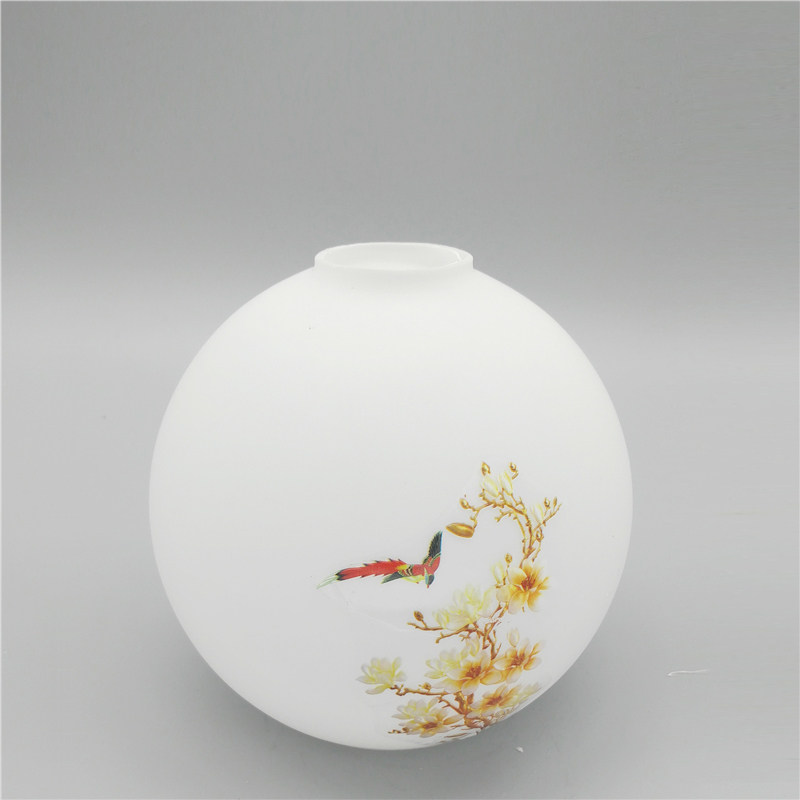 灯罩外壳螺口吊灯灯罩创意餐吊灯台灯DIY贴花现代简约灯具配件