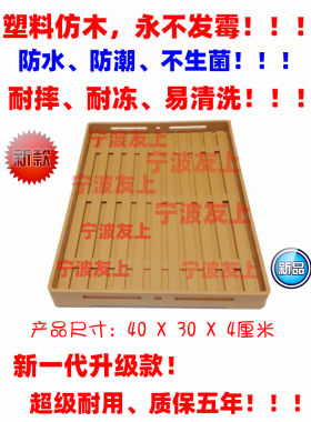 生鲜托盘精品展示仿木糕点猪肉