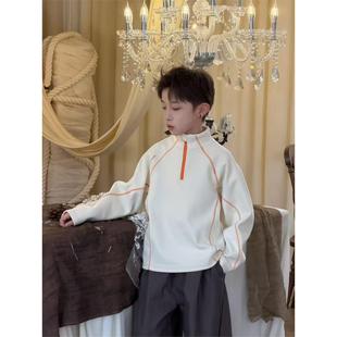 儿童秋冬季 暖绒小羊羔 韩版 中高领保暖长袖 2514 CHU 打底衫 YAO