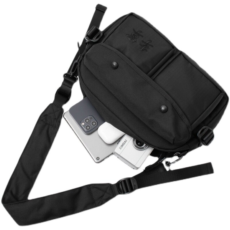 AUTHENTIC LI NING 2021 AUTUMN NEW UNI COUPLE SPORTS FASHION SERIES CASUAL BAG CROSSBODY BAG ABDR490