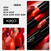 中国定制442 KIKO口红新品 4系红色小黑管唇膏滋润保湿 445双头126