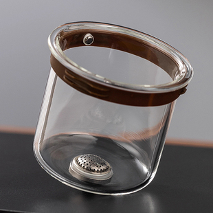 顶壶无杆磁吸飘逸杯泡茶壶D21-AS/D24-BS专用玻璃内胆配件茶仓