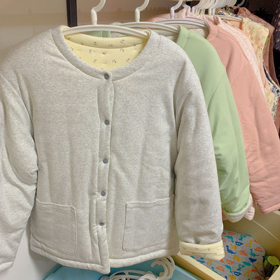 天然棉花手工绗缝纯棉花袄女士棉衣棉服