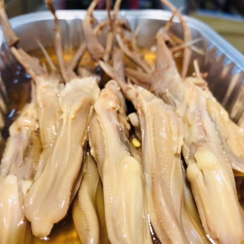 九周曲酱鹌鹑5只装 糟卤鸭舌咸蛋黄鸭舌腊味鸭舌可乐鸭舌糟卤鸭爪