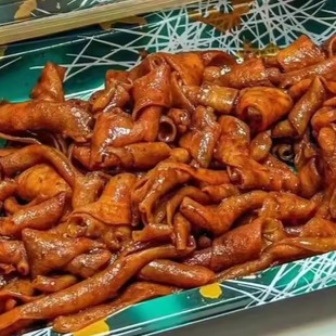 赵守仁招牌鸭肠 招牌风味卤汤充分卤制 口感爽爽脆脆 美味可口